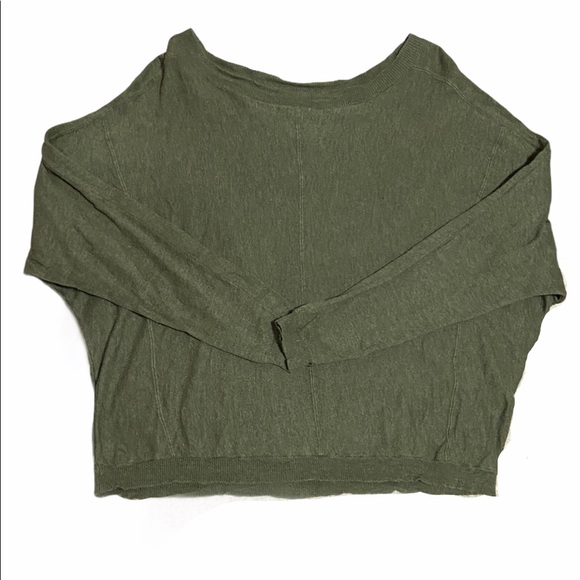 Billabong “No Regrets” Wide Neck Cropped Sweater - Picture 3 of 4